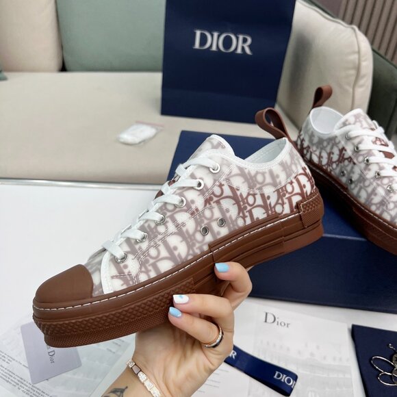 B23 low trainers Dior White size 43.5 EU in Plastic - 47538931 Dior B23 low